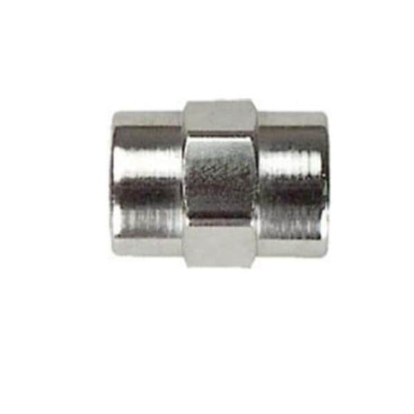 Coupler Pipe Silver Reusable Ea