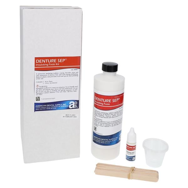 Denture Sep Insulating Material Paste Kit Ea