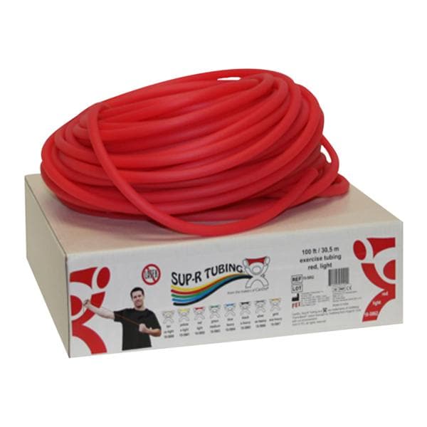 Sup-R Tubing Exercise Tubing 100' Red Light