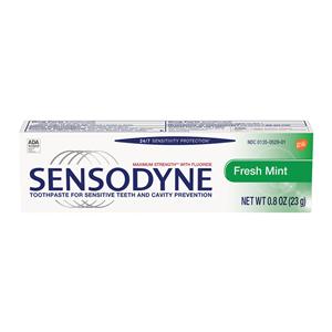 Sensodyne Sensitivity Relief Toothpaste 12+ Years 0.8 oz Fresh Mint 36/Ca