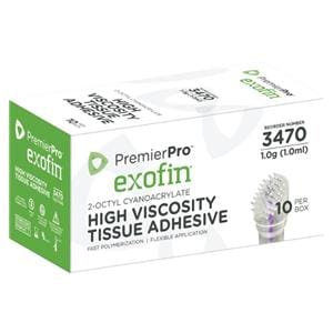 PremierPro EXOFIN Topical Skin Adhesive 1mL 10/Bx