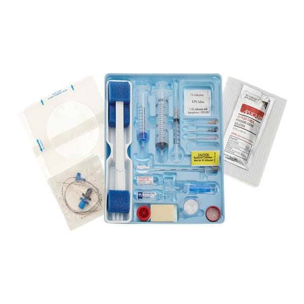 Epidural Kit Lidocaine/Syringe 3cc Luer-Lock