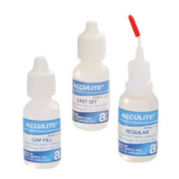 Acculite Adhesive Cyanoacrylate 45 Seconds 1oz/Bt