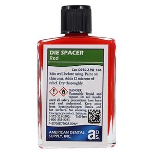 Die Spacer Refill Red 1oz/Bt