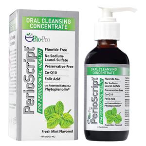 Bio-Pro PerioScript Fresh Mint Oral Rinse 4 oz Ea