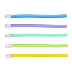 BeeSure Rainbow Saliva Ejectors Assorted White Tip 500/Bx