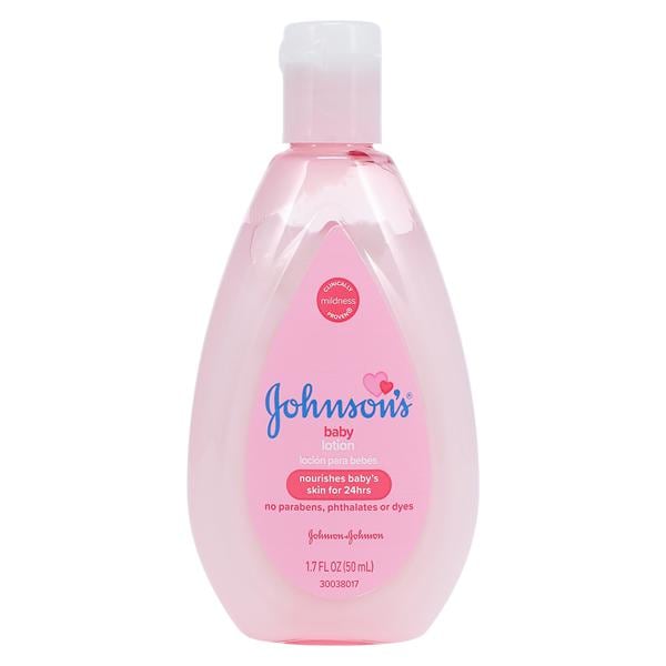 Johnson's Moisturizing Lotion PrbnFr Baby Pink Disposable Unsx Hyplrgnc 1.7oz/Bt, 144 BT/CA