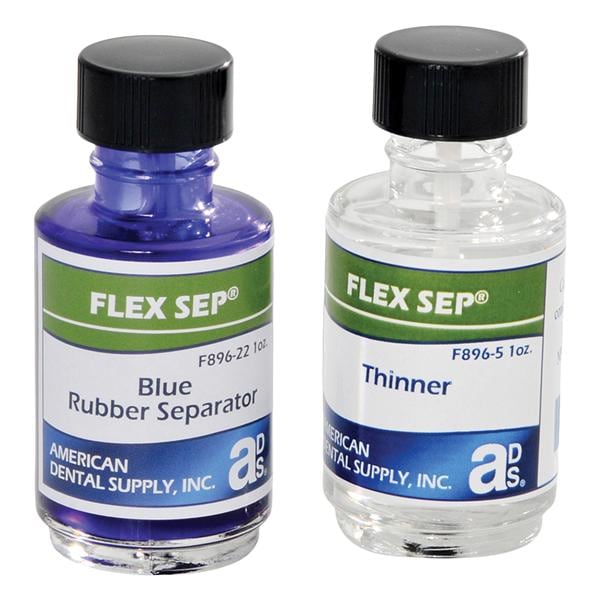 Flex-Sep Kit Rubber Separator Clear 1oz