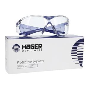 Eyewear Wrap Around Avion Clear Lens / Blue Frame Ea