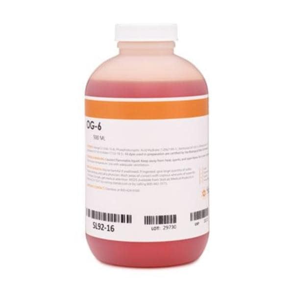 Stain OG-6 Red Plastic 1pt Bottle Ea