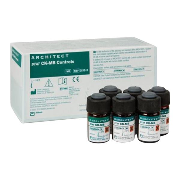 Architect CK-MB: Creatine Kinase-MB Standard Control 6x3mL Ea