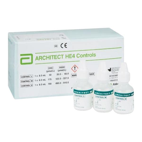 Architect Control HE4: Human Epididymis Protein 4 Standard 3x8mL Ea