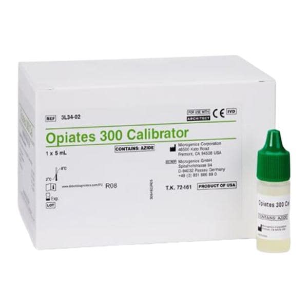 Architect Opiates 300 Calibrator 1x5mL Ea