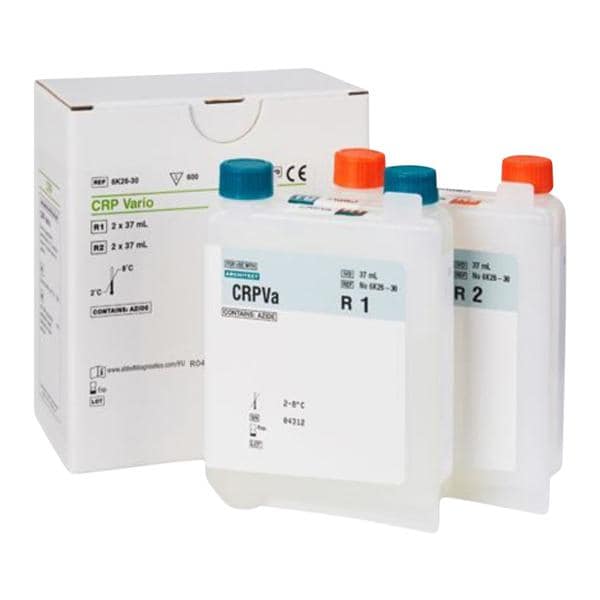 Multigent CRP Vario Reagent R1 2x37/R2 2x37mL 600 Test Ea