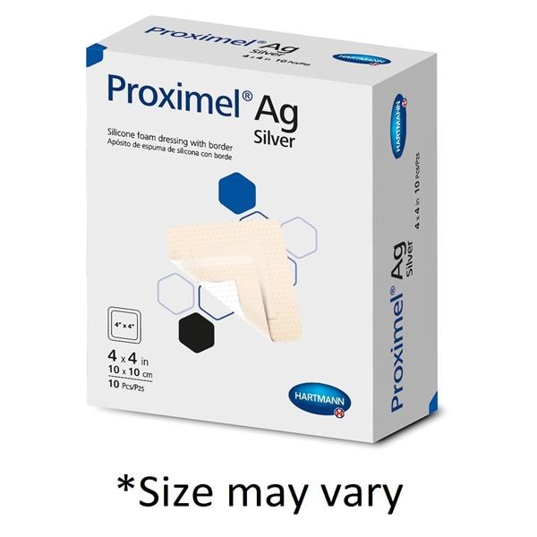 Proximel Silver Dressing 3x3" Square Adherent