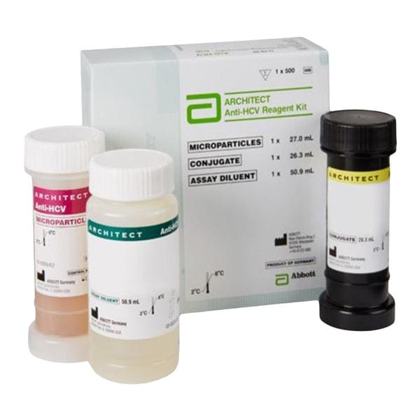 Architect Anti-HCV: Anti-Hepatitis C Reagent 500 Tests Ea