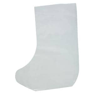 Shoe Cover Boot Plastic Clear 50/Bx