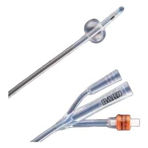 Lubri-Sil I.C. 3-Way Foley Catheter Round Tip Silicone 20Fr