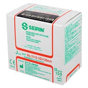 Seirin Acupuncture Needle .16x30mm Conventional 100/Bx