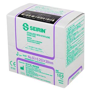 Seirin Acupuncture Needle .25x30mm Conventional 100/Bx