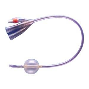 Simplastic 3-Way Foley Catheter 100% Silicone 20Fr 30cc