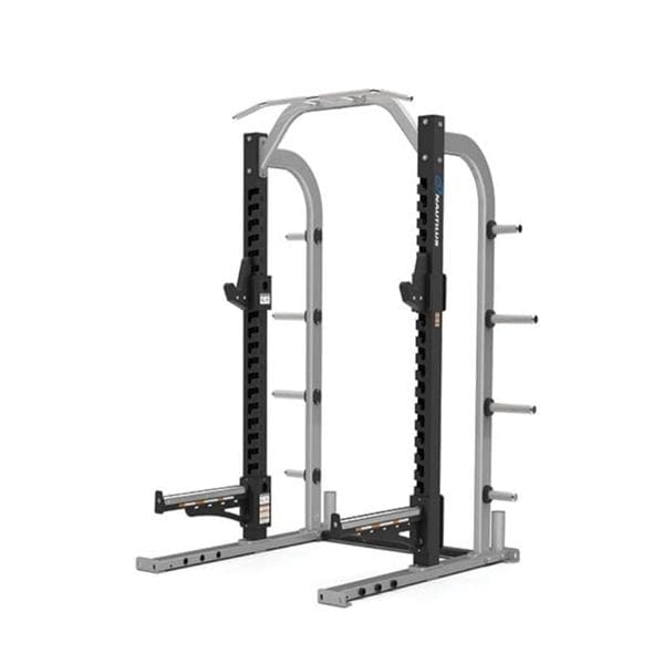 Nautilus Half Rack With Pull-Up Station/J-Hook