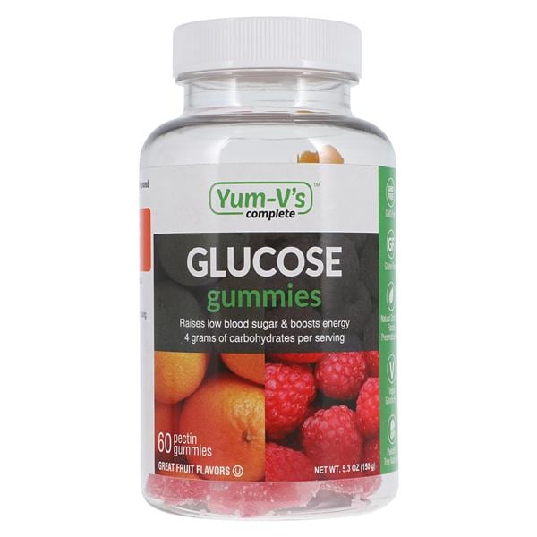 Glucose Gummy 2x2gm Fruit 60/Bt