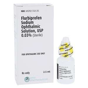 Flurbiprofen Sodium Ophthalmic Solution 0.03% Bottle 2.5mL Each