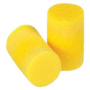 E-A-R Classic Uncorded Earplugs Sm/Clndr Shp Yellow PVC Single Use 2000/Ca