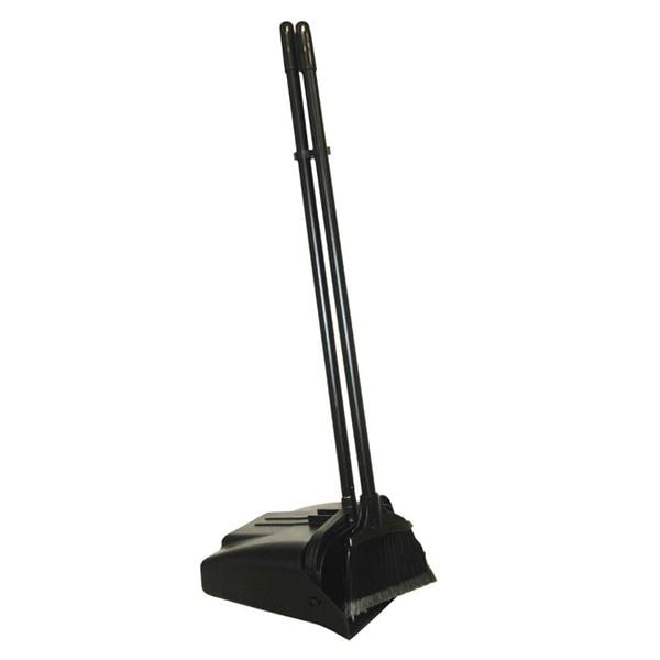 Continental Lobby Dust Pan And Synthetic Broom Set Ea