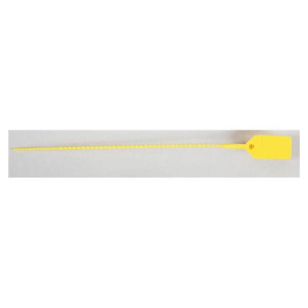 Pull-Tight Tamper Evident Unnumbered Seal Yellow 100/Pk