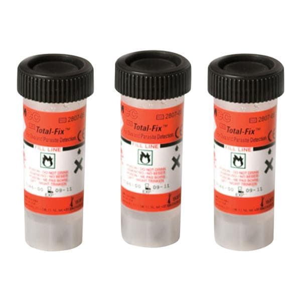 Total-Fix Stool Transport Fixative 15mL Vial 100/Ca