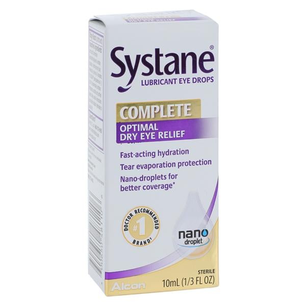 Systane Complete Lubricant Drops 10mL/Bt, 24 BT/CA