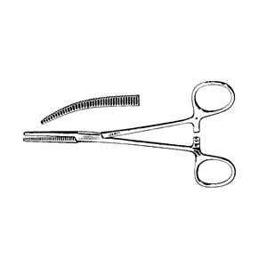 Crile Forcep Curved 5-1/2" Ea