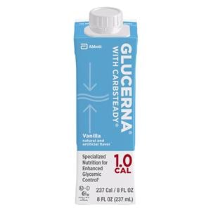 Glucerna 1.0 Cal Liquid Formula 8oz Carton 24/Ca