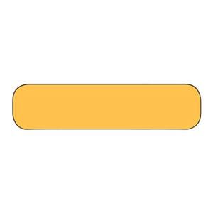 Blank Rectangle Labels Orange 1000/Pk