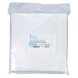 Non-Linting Wipes White 12" Disposable 150/Pk