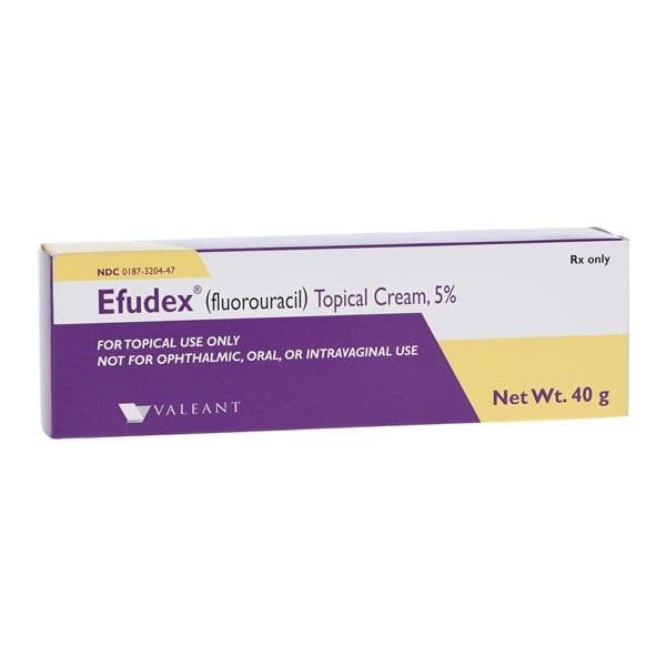 Efudex Topical Cream 5% Tube 40gm Each