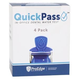 QuickPass Water Test Kit Pack 4/Bx