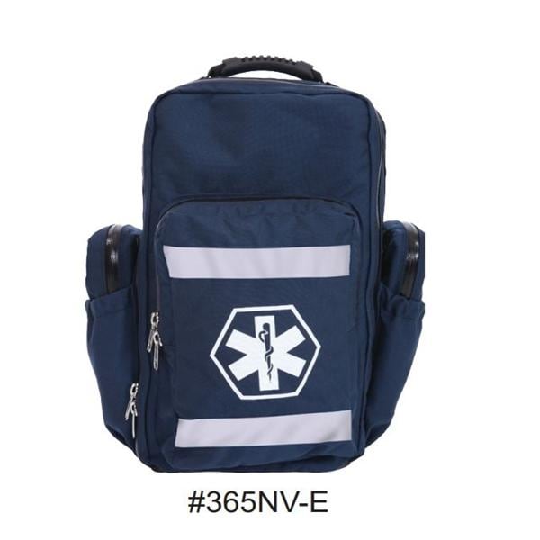 Urban Rescue Trauma Backpack 6x11x20" Navy Zipper Closure Shldr/Chst/Wst Strp