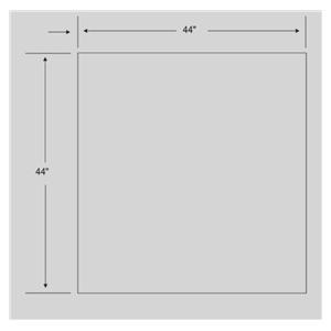 44x44" Sterile Drape Warmer