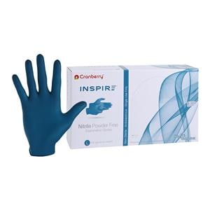 Inspire Nitrile Glove Gloves Large Aegean Blue Non-Sterile
