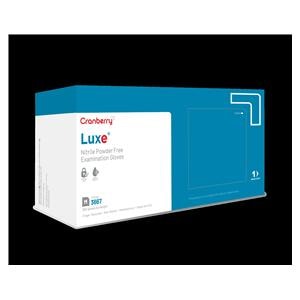 Luxe Nitrile Exam Gloves Small Azure Blue Non-Sterile