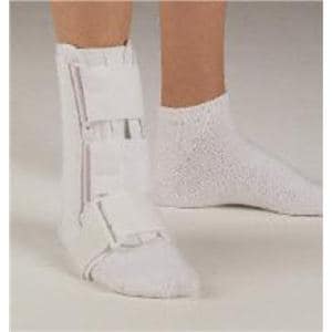 PremierPro Orthopedic Brace Ankle Size Small Leatherette 7-8" Universal