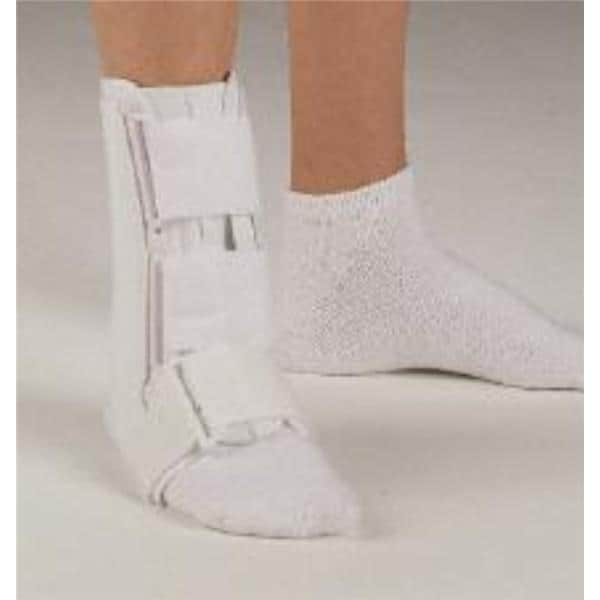 PremierPro Orthopedic Brace Ankle Size Small Leatherette 7-8" Universal