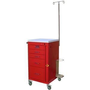 Mini Line Emergency Cart 32x18x18" (3) Drawer