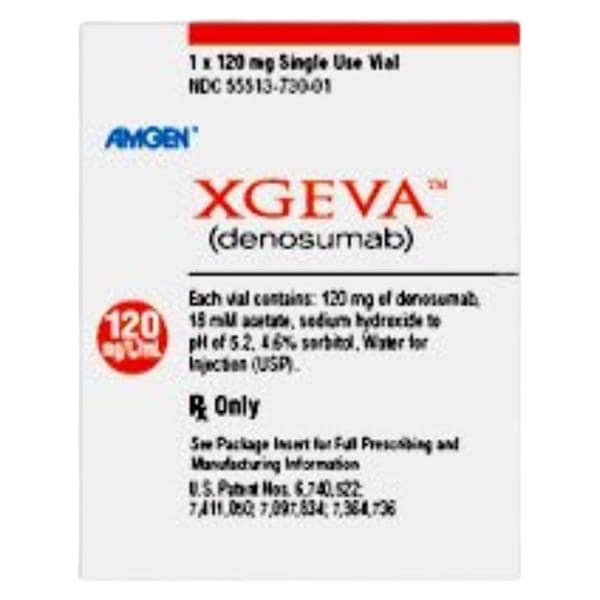 Xgeva Injection 120mg SDV 1.7mL 1/Bx