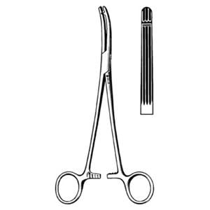 Heaney-Ballentine Hemostatic Forcep Straight 8" Stainless Steel Ea