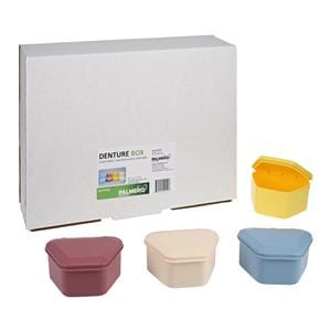 Container Denture Assorted 12/Pk