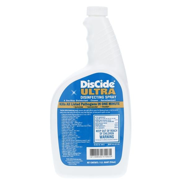 DisCide Ultra Hospital Level Disinfectant Herbal 32 oz Ea